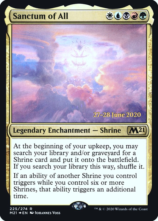 Sanctum of All  [Core Set 2021 Prerelease Promos] | Good Games North