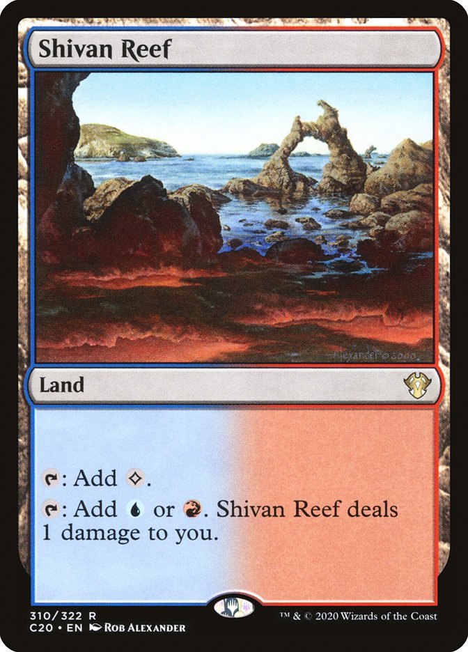Shivan Reef [Commander 2020] | Good Games North
