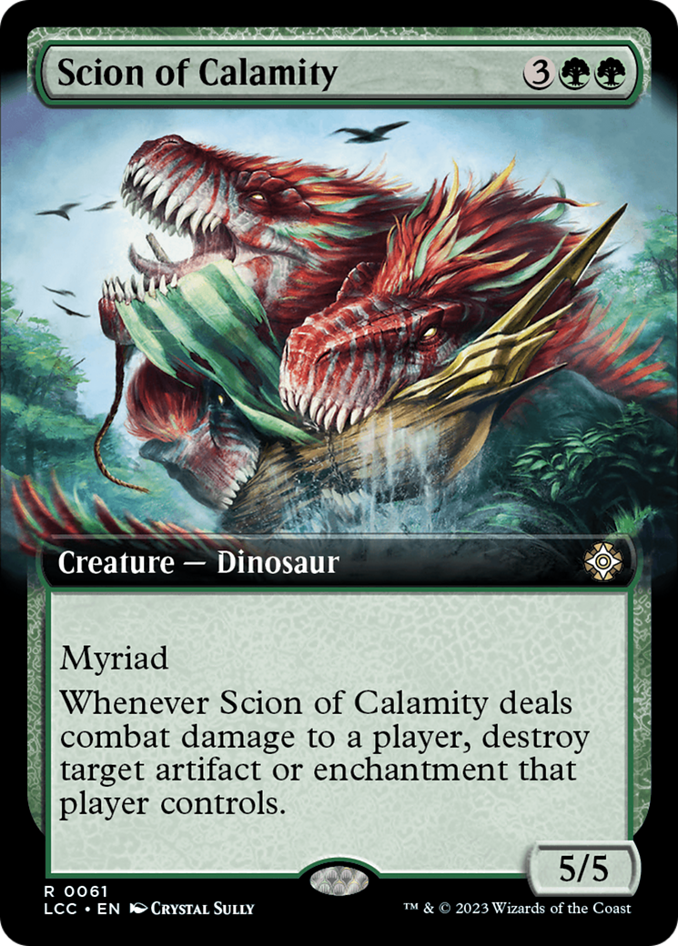 Scion of Calamity (Extended Art) [The Lost Caverns of Ixalan Commander] | Good Games North