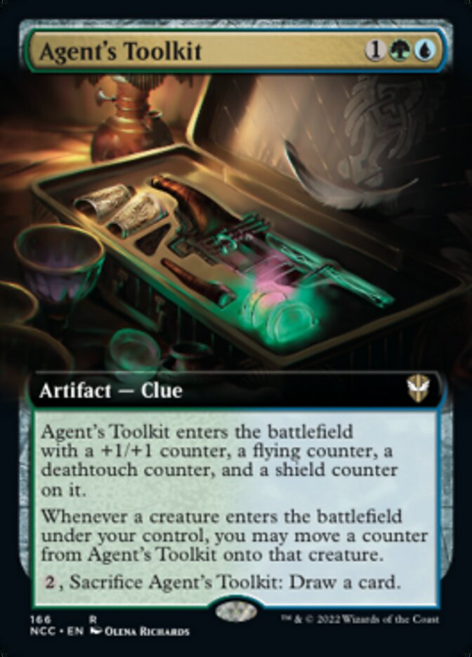 Agent's Toolkit (Extended Art) [Streets of New Capenna Commander] | Good Games North