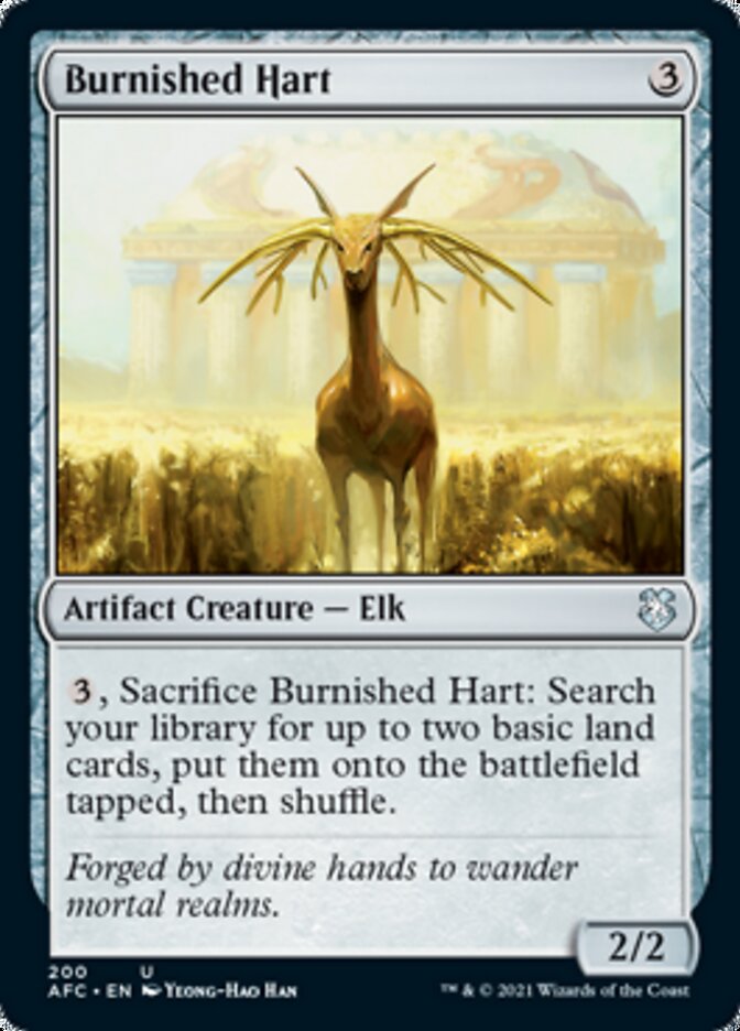 Burnished Hart [Dungeons & Dragons: Adventures in the Forgotten Realms Commander] | Good Games North