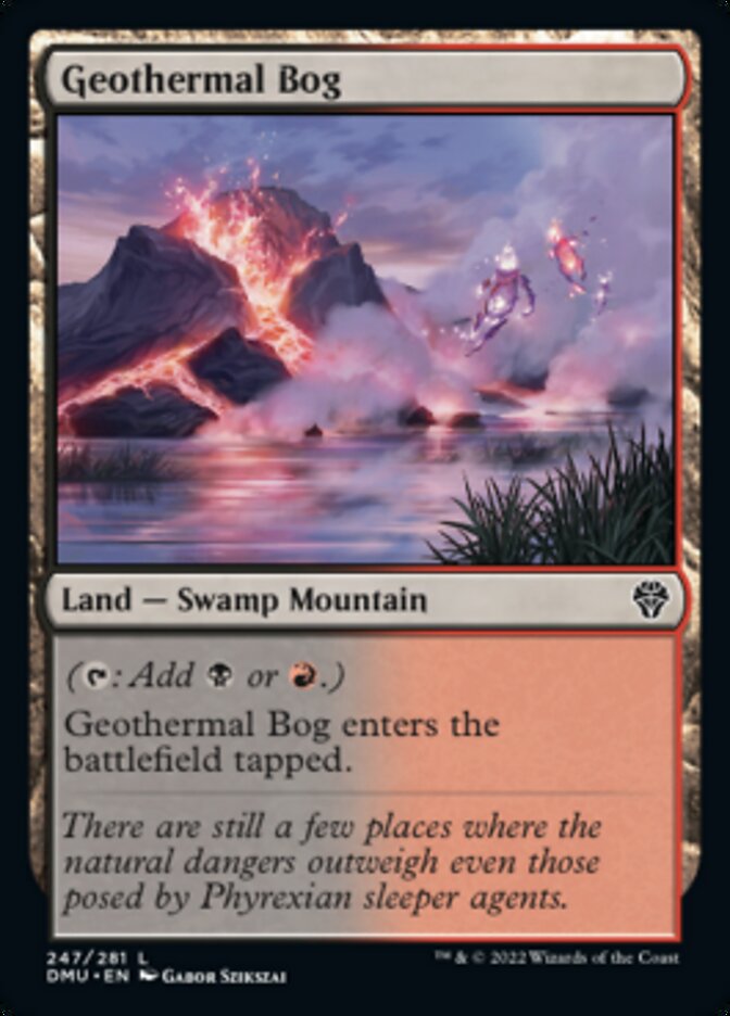Geothermal Bog [Dominaria United] | Good Games North