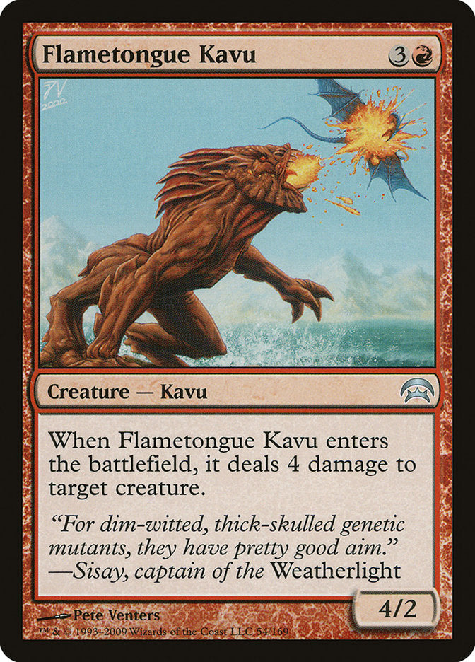 Flametongue Kavu [Planechase] | Good Games North