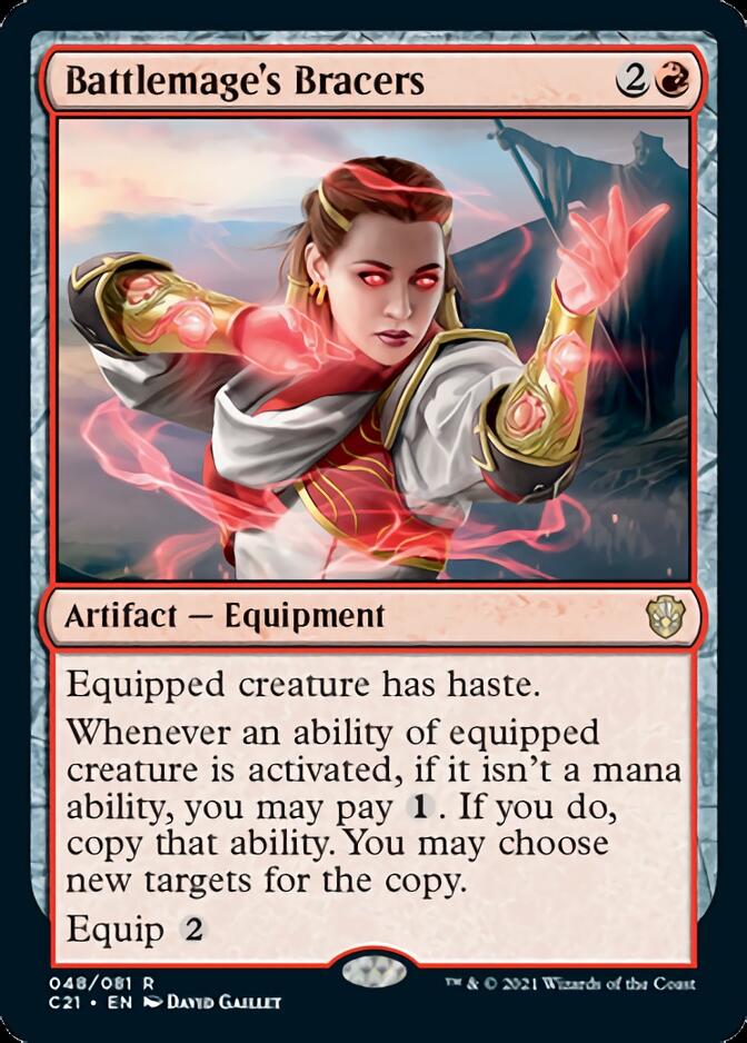 Battlemage's Bracers [Commander 2021] | Good Games North