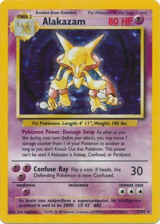 Alakazam (1/102) [Base Set Unlimited] | Good Games North