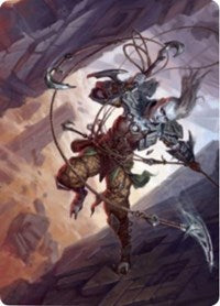 Akiri, Fearless Voyager Art Card [Zendikar Rising Art Series] | Good Games North