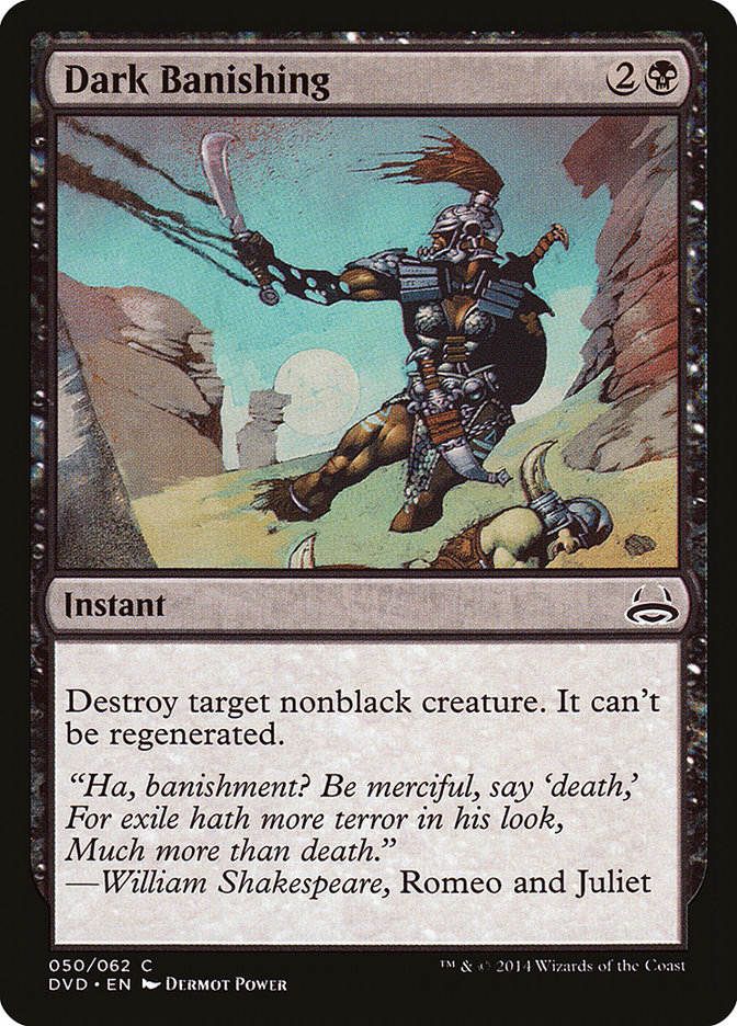Dark Banishing (Divine vs. Demonic) [Duel Decks Anthology] | Good Games North