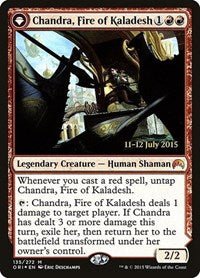 Chandra, Fire of Kaladesh [Magic Origins Promos] | Good Games North