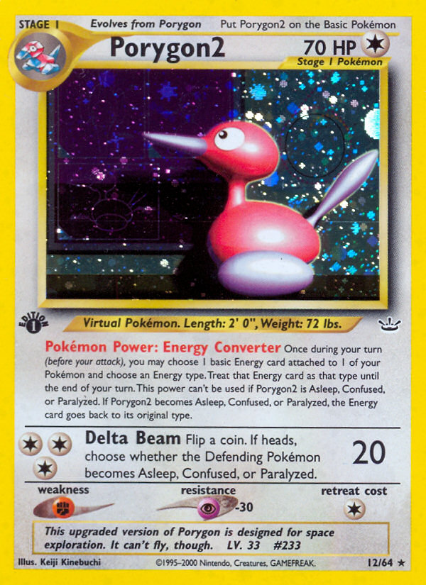Porygon2 (12/64) [Neo Revelation 1st Edition] | Good Games North