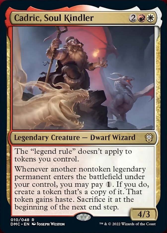 Cadric, Soul Kindler [Dominaria United Commander] | Good Games North