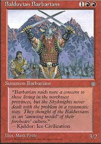 Balduvian Barbarians [Ice Age] | Good Games North