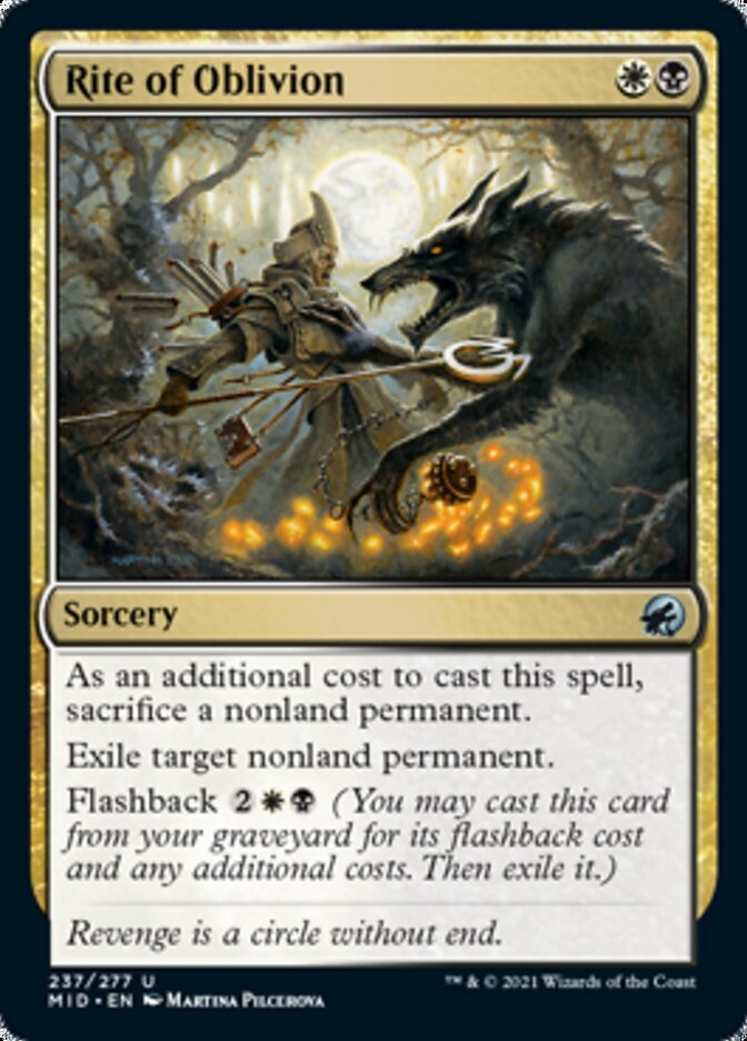 Rite of Oblivion [Innistrad: Midnight Hunt] | Good Games North
