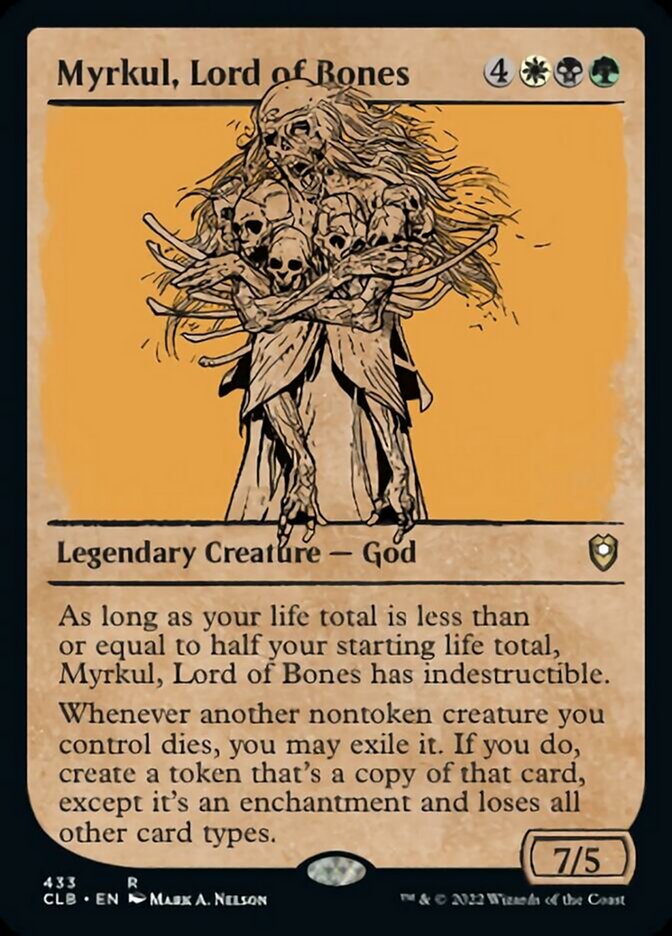Myrkul, Lord of Bones (Showcase) [Commander Legends: Battle for Baldur's Gate] | Good Games North