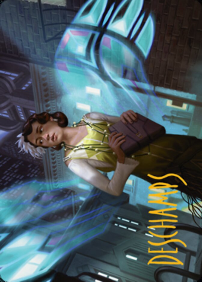 Giada, Font of Hope 1 Art Card (Gold-Stamped Signature) [Streets of New Capenna Art Series] | Good Games North