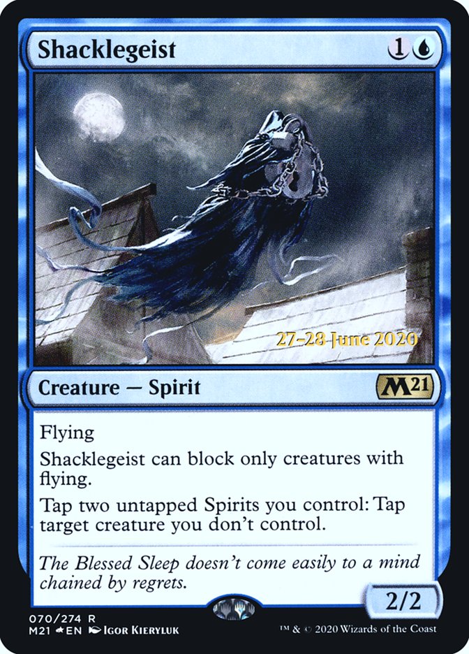 Shacklegeist  [Core Set 2021 Prerelease Promos] | Good Games North