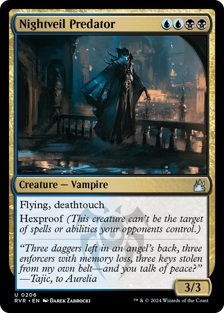 Nightveil Predator [Ravnica Remastered] | Good Games North
