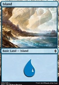 Island (255) [Battle for Zendikar] | Good Games North