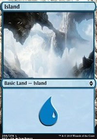 Island (256) [Battle for Zendikar] | Good Games North