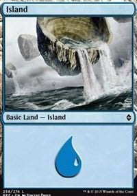 Island (258) [Battle for Zendikar] | Good Games North