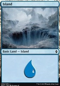 Island (259) [Battle for Zendikar] | Good Games North