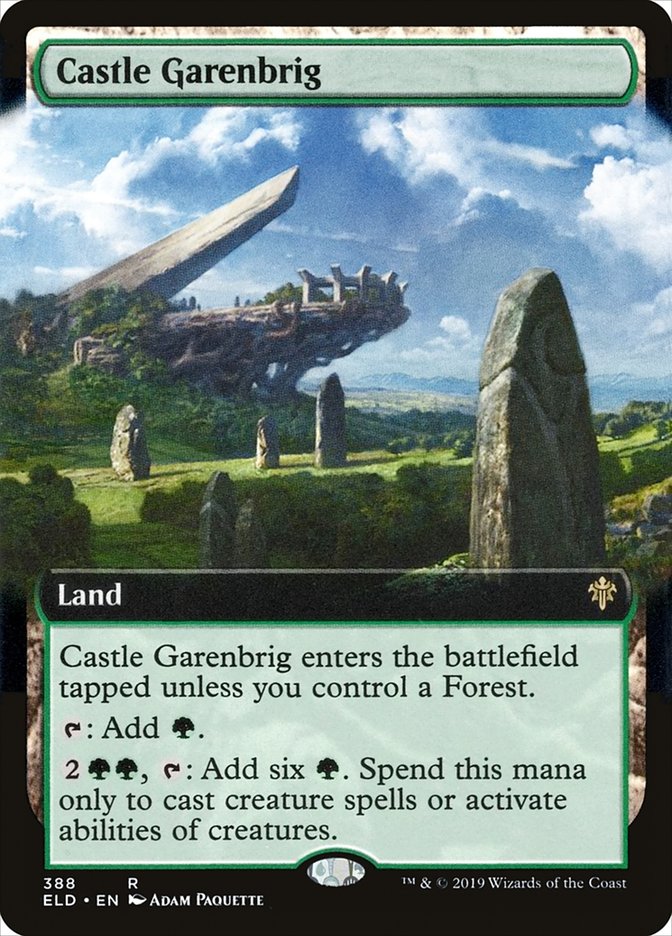 Castle Garenbrig (Extended Art) [Throne of Eldraine] | Good Games North