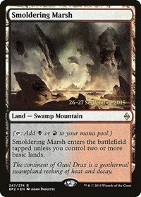 Smoldering Marsh [Battle for Zendikar Promos] | Good Games North