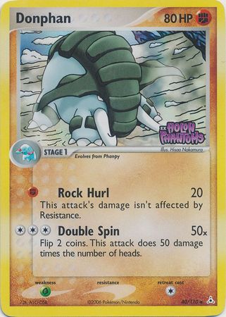 Donphan (40/110) (Stamped) [EX: Holon Phantoms] | Good Games North