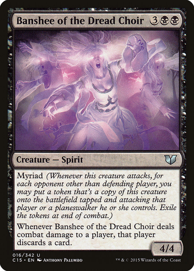 Banshee of the Dread Choir [Commander 2015] | Good Games North