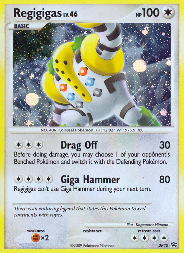 Regigigas (DP40) [Diamond & Pearl: Black Star Promos] | Good Games North