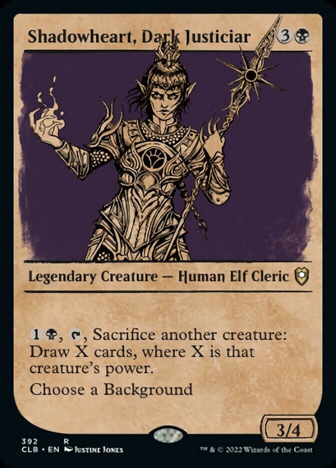 Shadowheart, Dark Justiciar (Showcase) [Commander Legends: Battle for Baldur's Gate] | Good Games North