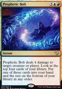 Prophetic Bolt [Commander 2015] | Good Games North