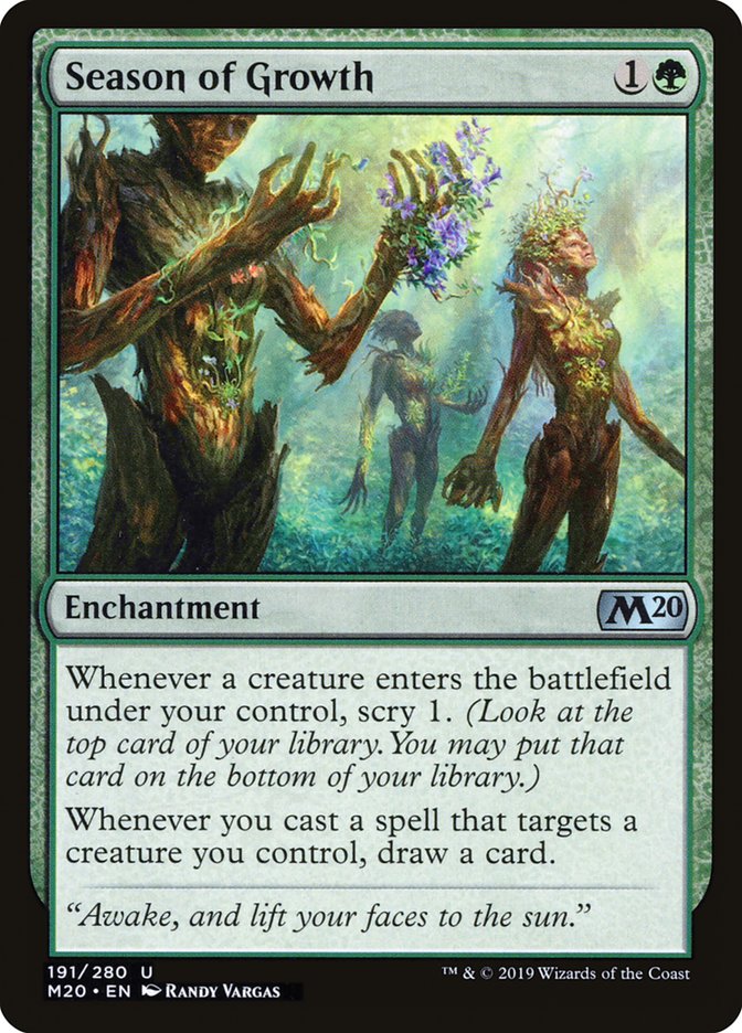 Season of Growth [Core Set 2020] | Good Games North