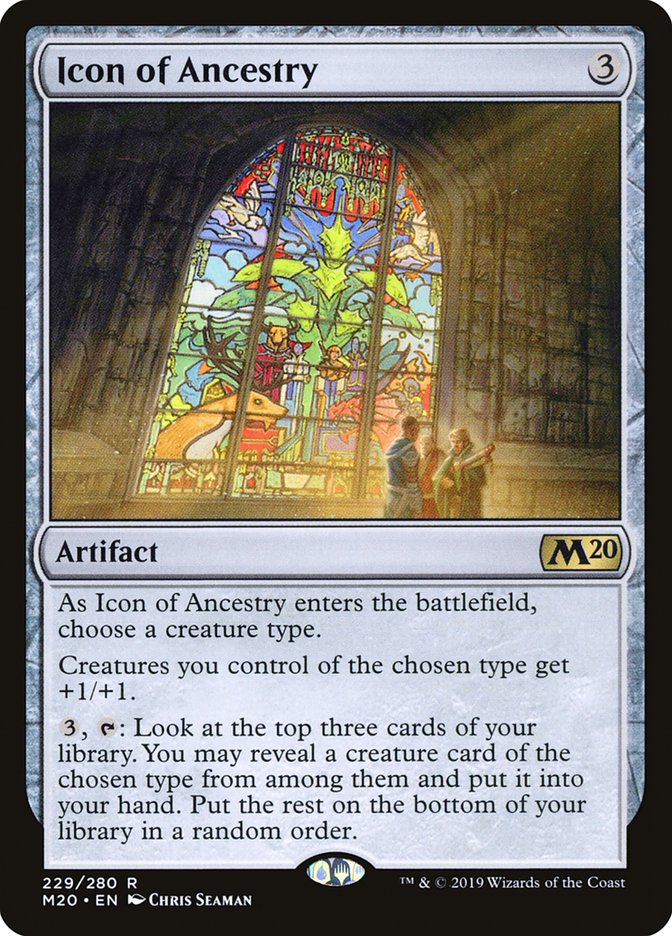Icon of Ancestry [Core Set 2020] | Good Games North