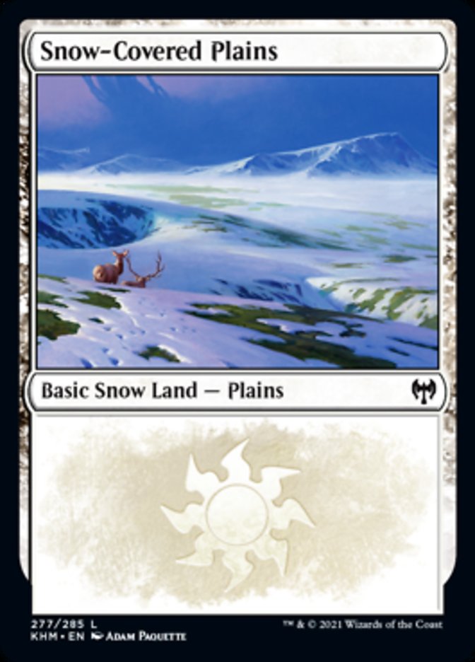 Snow-Covered Plains (277) [Kaldheim] | Good Games North