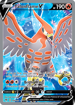 Talonflame V (168/185) [Sword & Shield: Vivid Voltage] | Good Games North