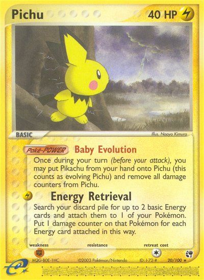 Pichu (20/100) [EX: Sandstorm] | Good Games North