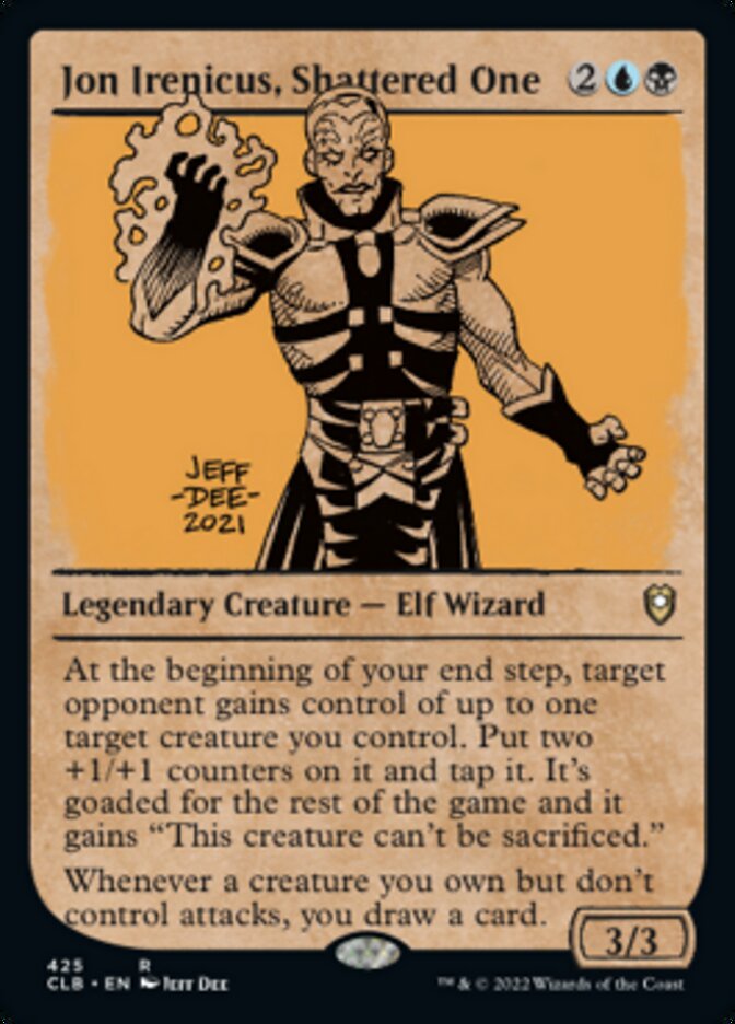 Jon Irenicus, Shattered One (Showcase) [Commander Legends: Battle for Baldur's Gate] | Good Games North