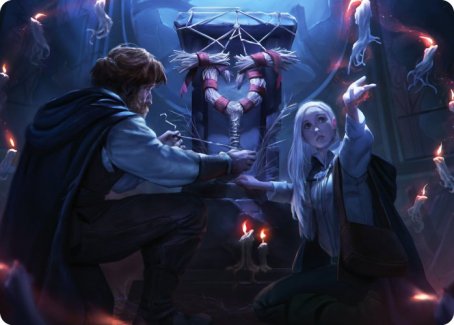 Faithful Mending Art Card [Innistrad: Midnight Hunt Art Series] | Good Games North