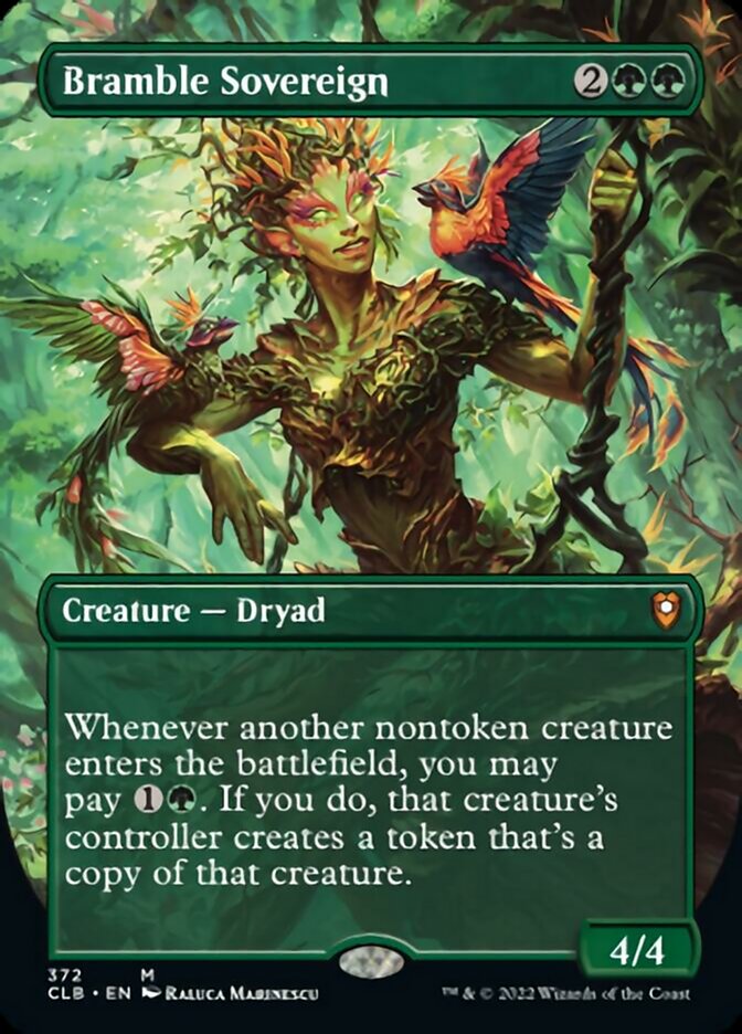 Bramble Sovereign (Borderless Alternate Art) [Commander Legends: Battle for Baldur's Gate] | Good Games North