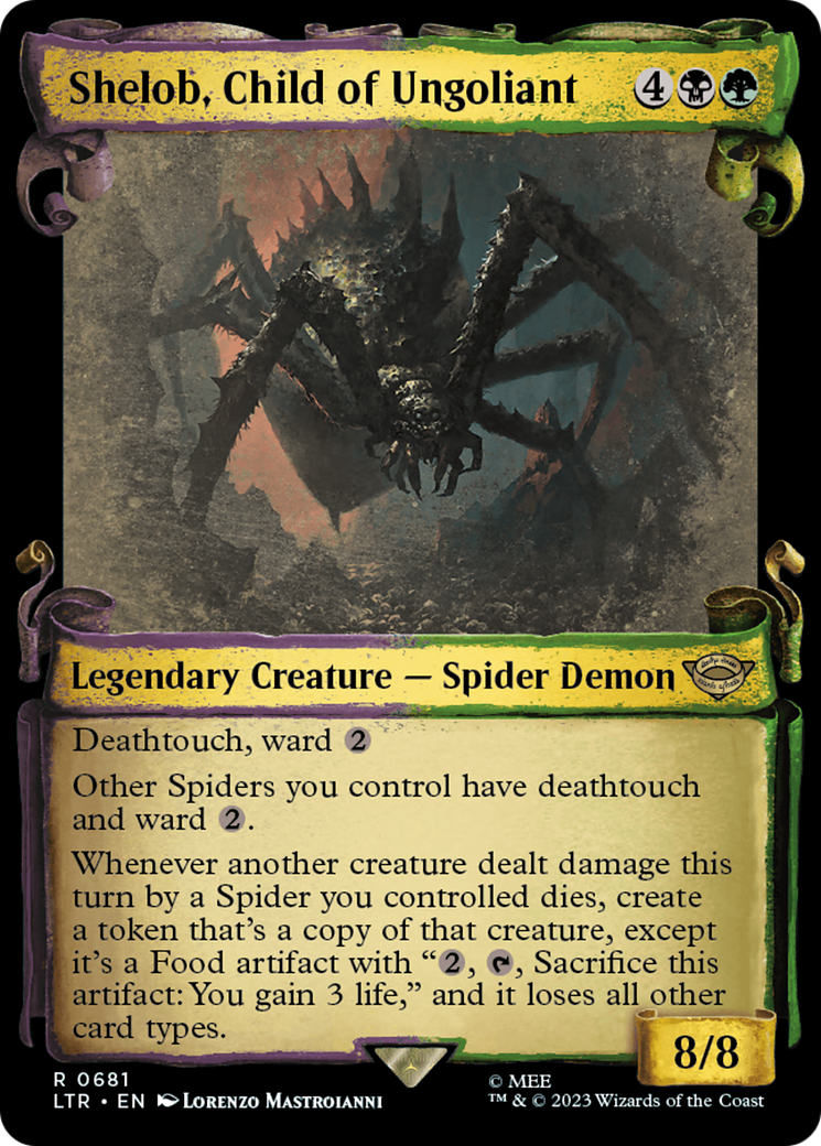Shelob, Child of Ungoliant [The Lord of the Rings: Tales of Middle-Earth Showcase Scrolls] | Good Games North
