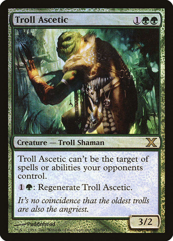 Troll Ascetic (Premium Foil) [Tenth Edition] | Good Games North