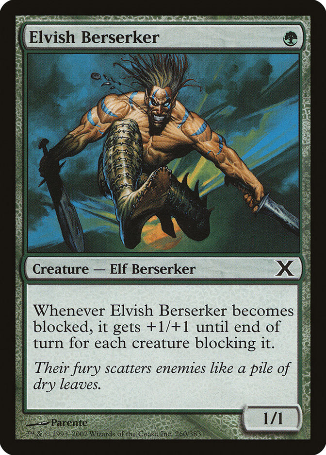 Elvish Berserker [Tenth Edition] | Good Games North