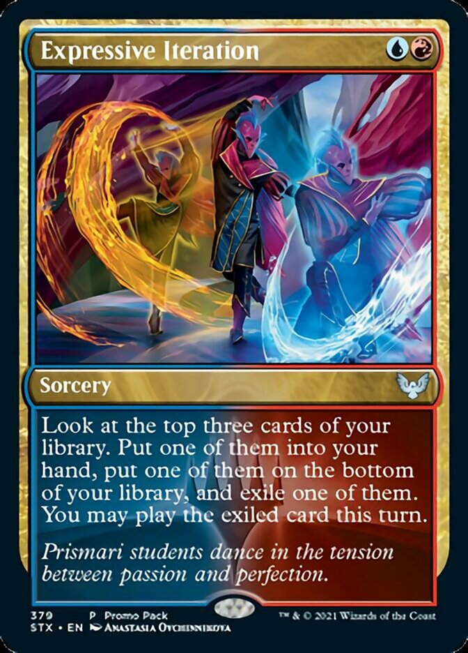 Expressive Iteration (Promo Pack) [Strixhaven: School of Mages] | Good Games North