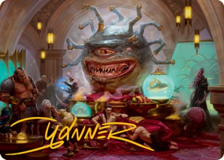 Xanathar, Guild Kingpin Art Card (Gold-Stamped Signature) [Dungeons & Dragons: Adventures in the Forgotten Realms Art Series] | Good Games North