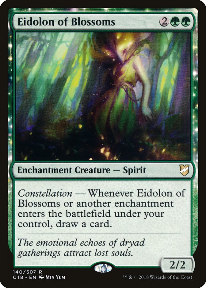 Eidolon of Blossoms [Commander 2018] | Good Games North