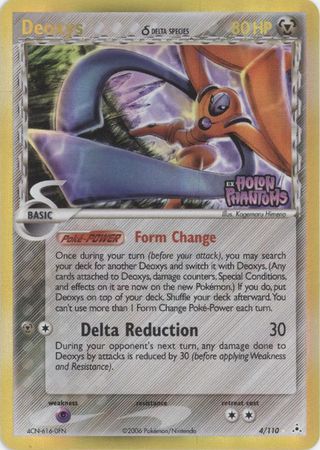Deoxys (4/110) (Delta Species) (Stamped) [EX: Holon Phantoms] | Good Games North