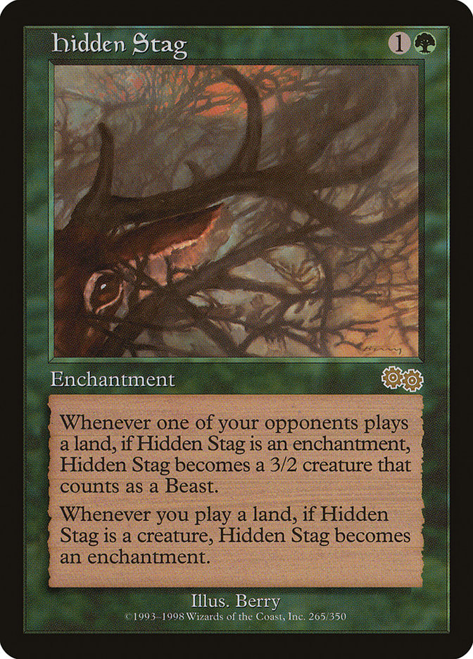 Hidden Stag [Urza's Saga] | Good Games North