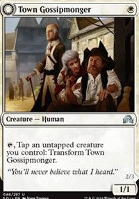 Town Gossipmonger [Shadows over Innistrad] | Good Games North