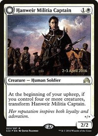 Hanweir Militia Captain [Shadows over Innistrad Promos] | Good Games North
