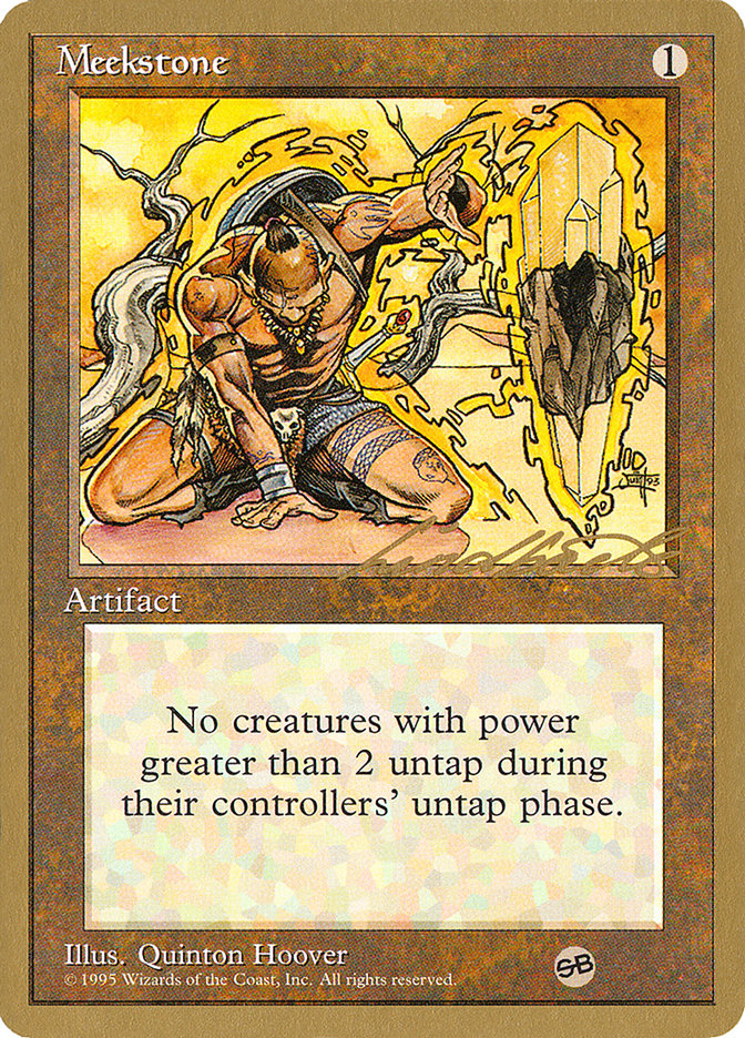 Meekstone (Leon Lindback) (SB) [Pro Tour Collector Set] | Good Games North